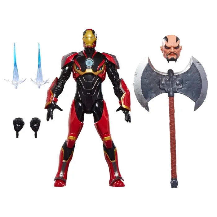 MARVEL LEGENDS ACTION FIGURE IRON MAN (MARK 72) (BAF: EXECUTIONER) 15 CM